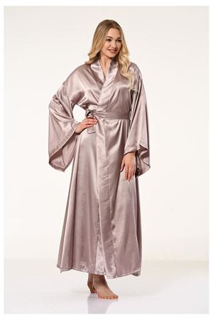 Asimod Kadın Uzun Bride Kimono Sabahlık