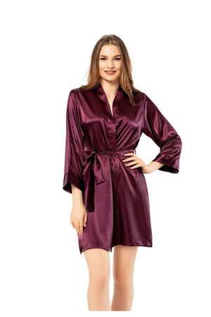 Asimod Bridesmaid Yazılı Saten Nedime Sabahlık