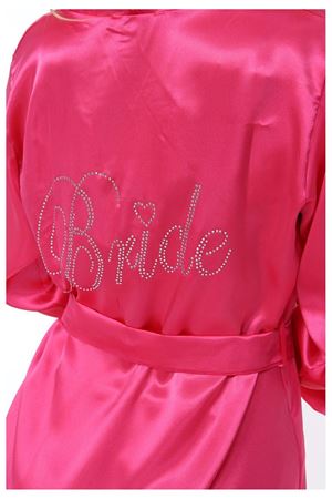 Asimod Kadın Bride Saten Sabahlık