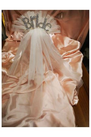 Asimod Kadın Bride swarovski Duvaklı Taç