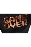Asimod Erkek Saten Game Over Sabahlık