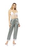 Vip Madame Kadın 4'Lü Saten Pijama Takım Set
