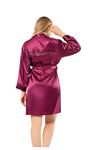 Asimod Bridesmaid Yazılı Saten Nedime Sabahlık
